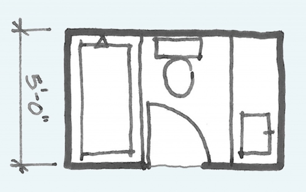 Throne design bathroom layout